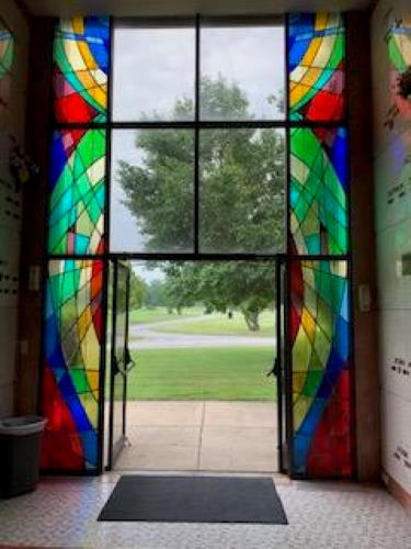 Pineview chapel entrance